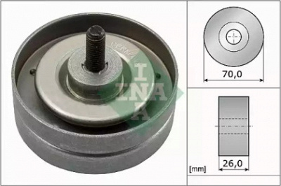 WILMINK GROUP wg1710140 -  Паразитный / ведущий ролик, поликлиновой ремень